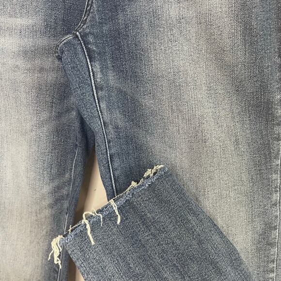 Judy Blue High Waist Relaxed Fit Jeans Raw Hem JB88191 - Size 3/26 - Picture 3 of 7